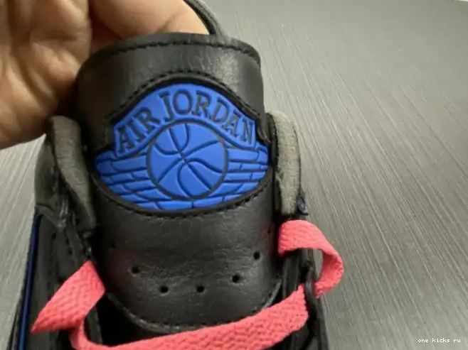 Rep Onekick Off-White 2 Jordan DJ4375-004 Low Black Retro Blue SP 0428